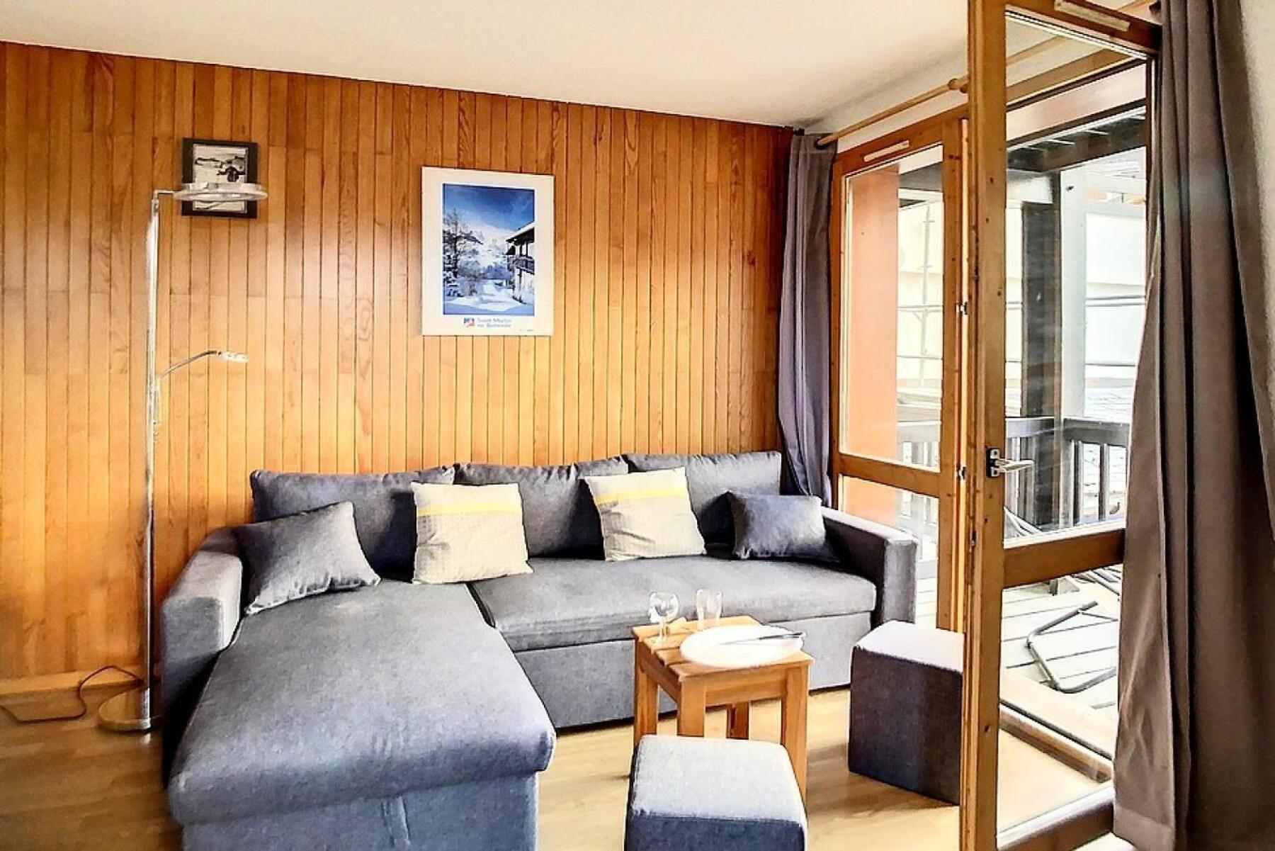 Residence Hors Piste - Appartement Lumineux - Au Pied Des Pistes - Balcon Mae-3594 サン・マルタン・ド・ベルヴィル エクステリア 写真